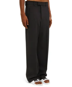 Pantaloni Tailoring A Gamba Dritta In Fresco Lana^MSGM Online