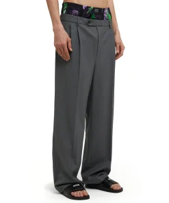 Pantaloni Tailoring Con Boxer