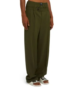 Pantaloni Tailoring Con Boxer Incorporato In Fresco Lana^MSGM Cheap