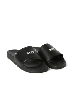Pool Slides Con Micro Logo ^MSGM Discount