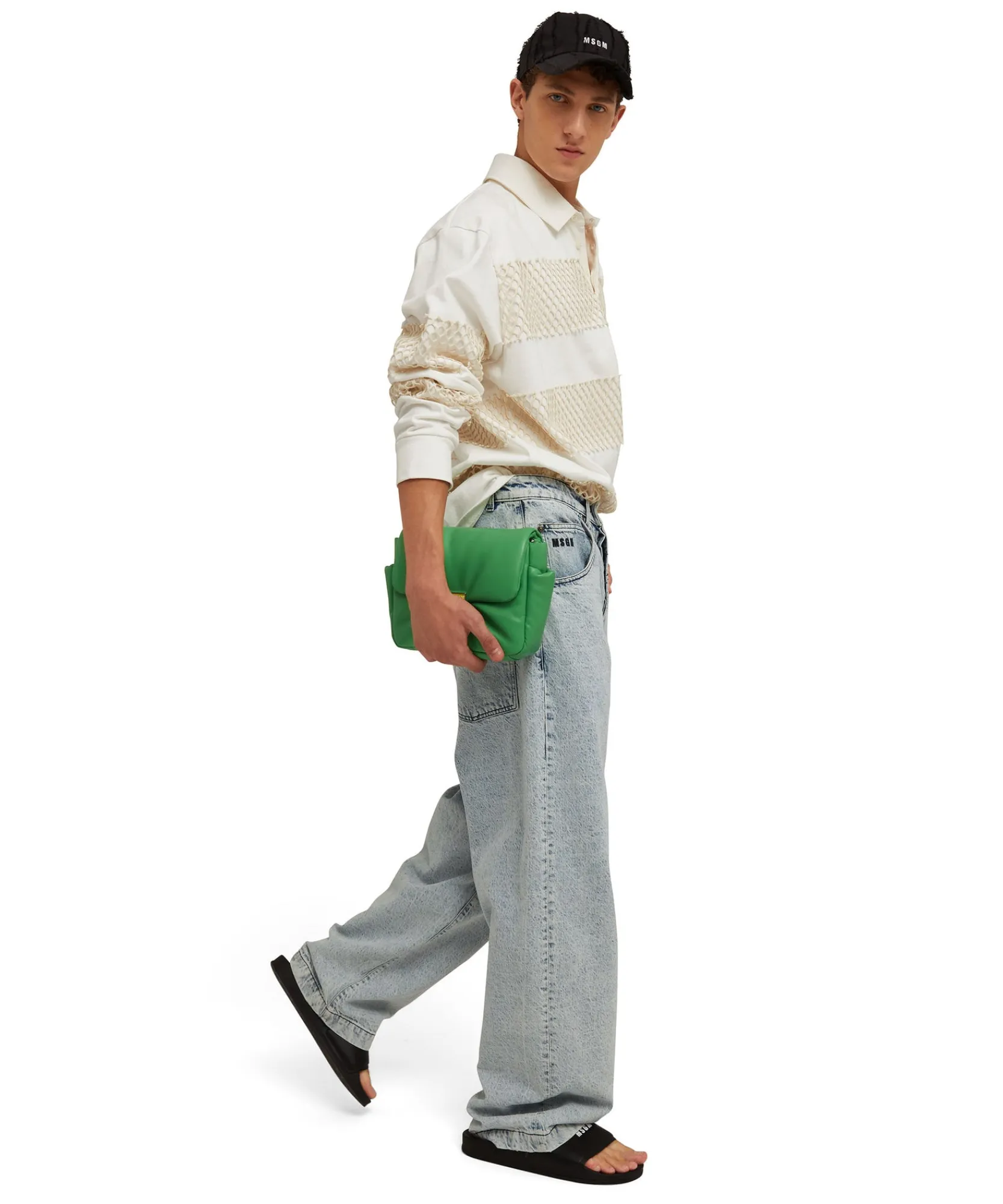 Puffer Clic Bag In Ecopelle^MSGM Store