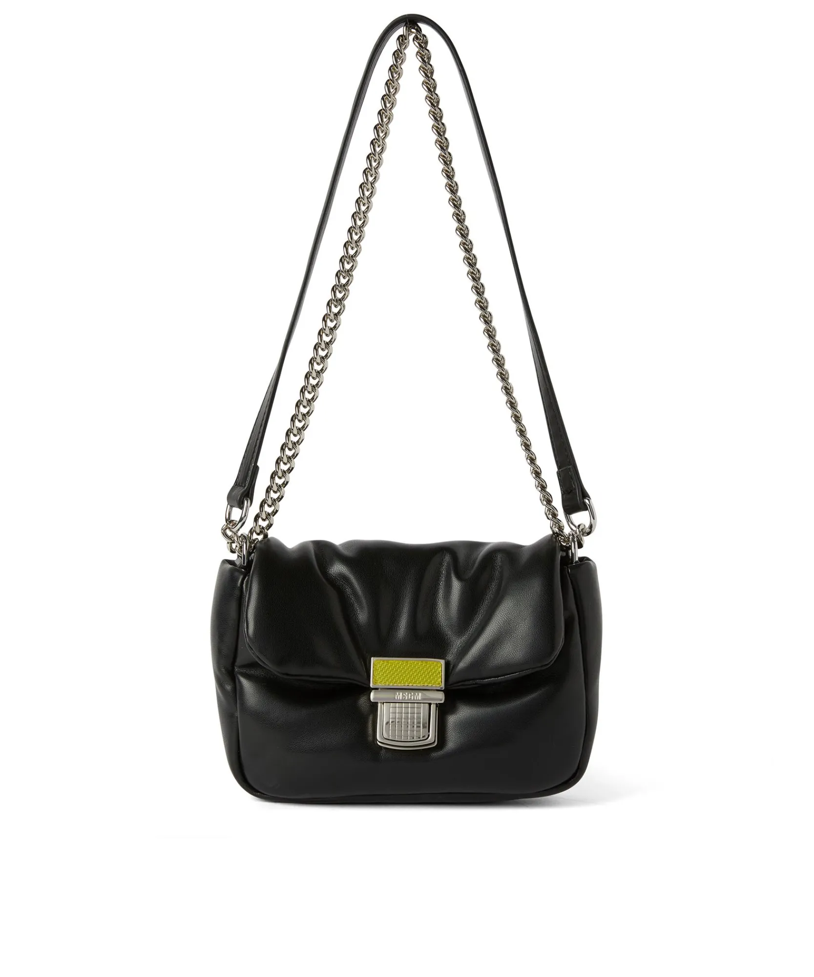 Puffer Clic Bag In Ecopelle^MSGM Store