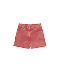 Shorts In Bull Con Effetto "Marble"^MSGM Discount