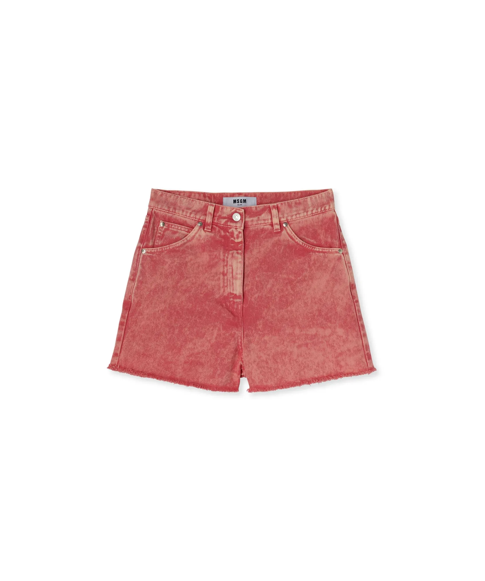 Shorts In Bull Con Effetto "Marble"^MSGM Discount