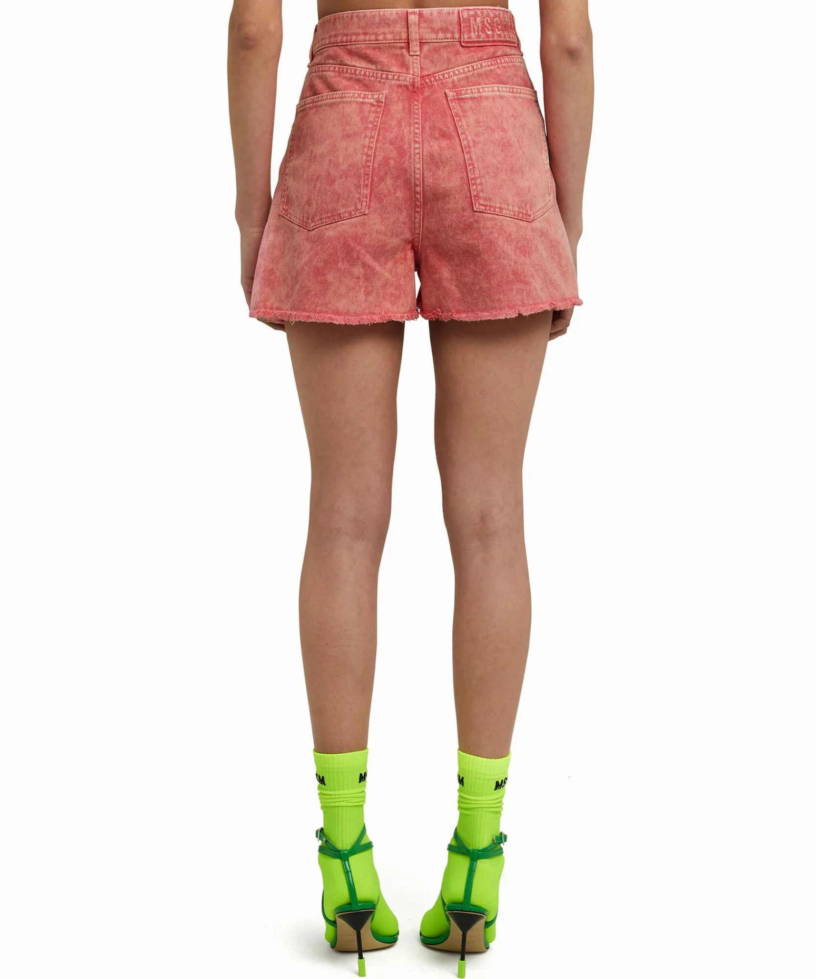 Shorts In Bull Con Effetto "Marble"^MSGM Clearance