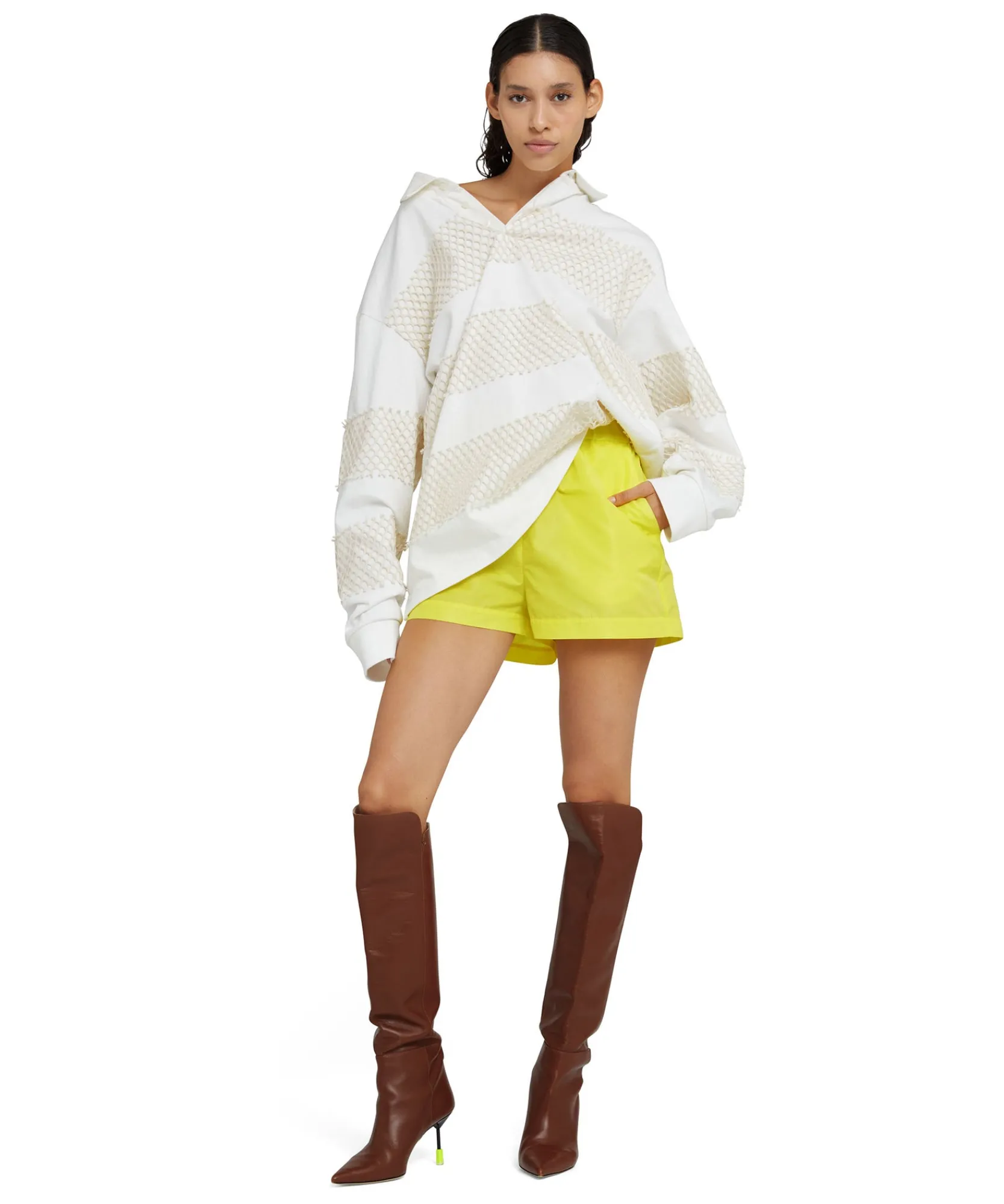 Shorts In Taffeta Tinta Unita^MSGM Best