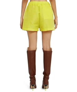 Shorts In Taffeta Tinta Unita^MSGM Fashion