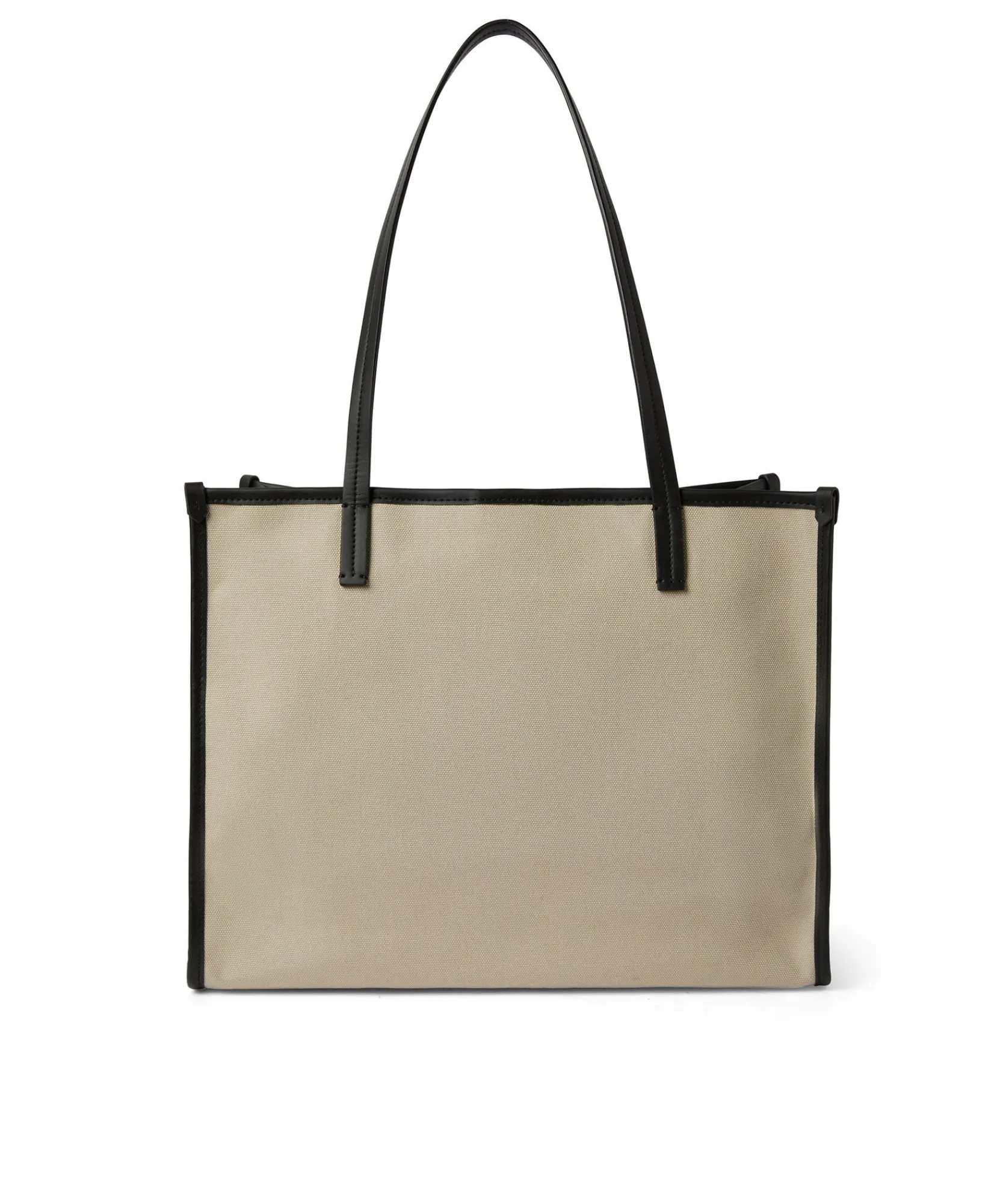 Tote Bag In Cotone Canvas E Dettagli In Pelle^MSGM Store