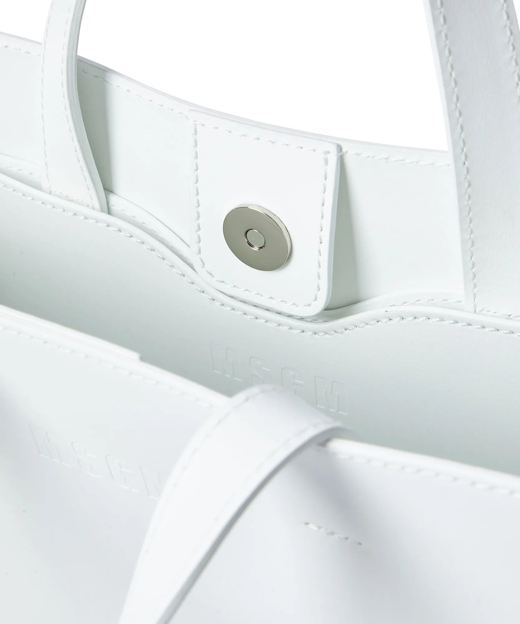 Tote Bag In Ecopelle Con Micrologo Embossed^MSGM Flash Sale
