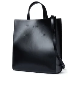Tote Bag In Ecopelle Con Micrologo Embossed^MSGM Fashion