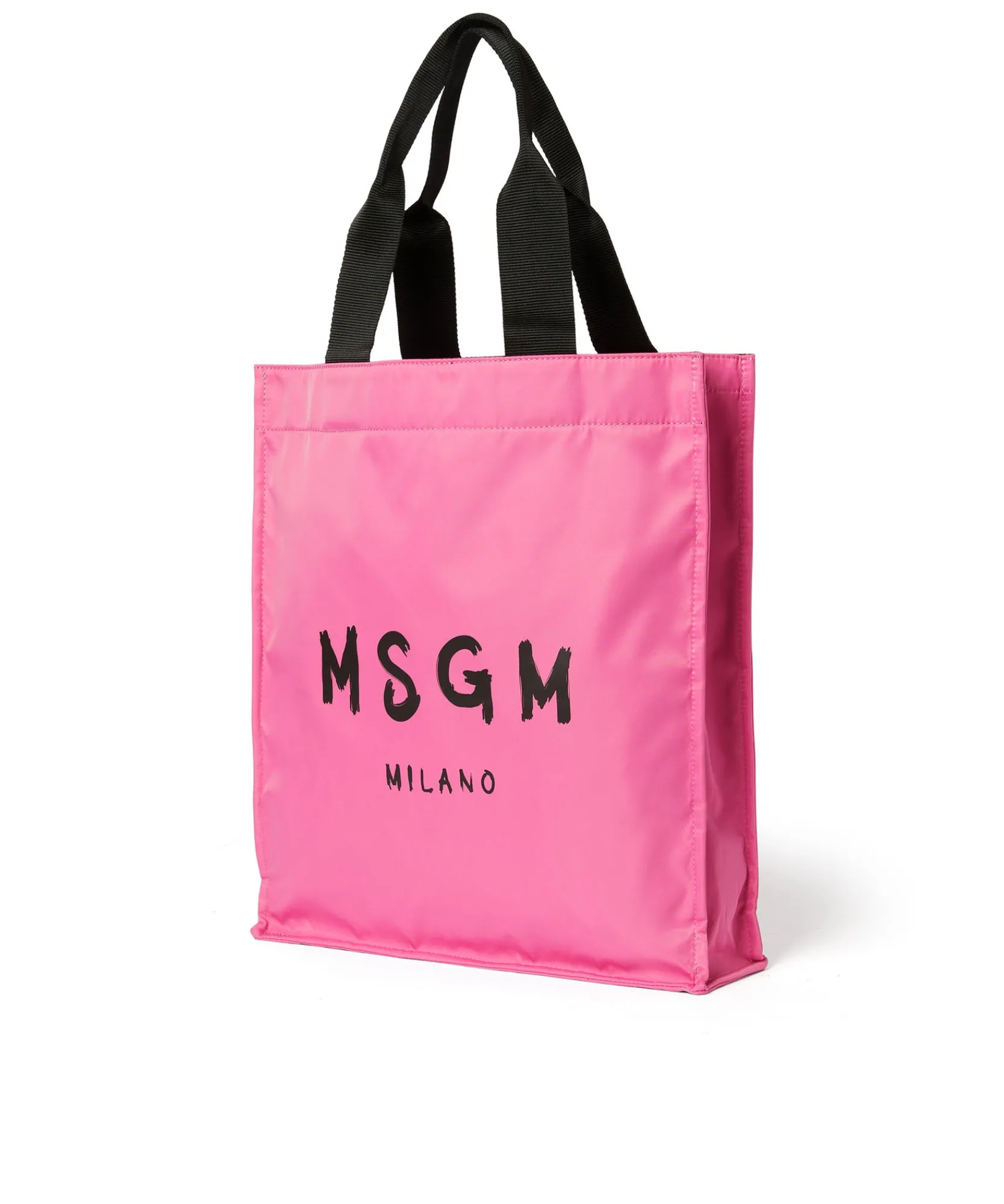 Tote In Nylon Signature Con Logo Pennellato^MSGM Online