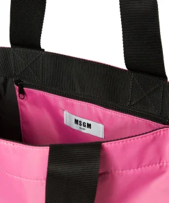 Tote In Nylon Signature Con Logo Pennellato^MSGM Online
