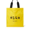 Tote In Nylon Signature Con Logo Pennellato^MSGM Flash Sale