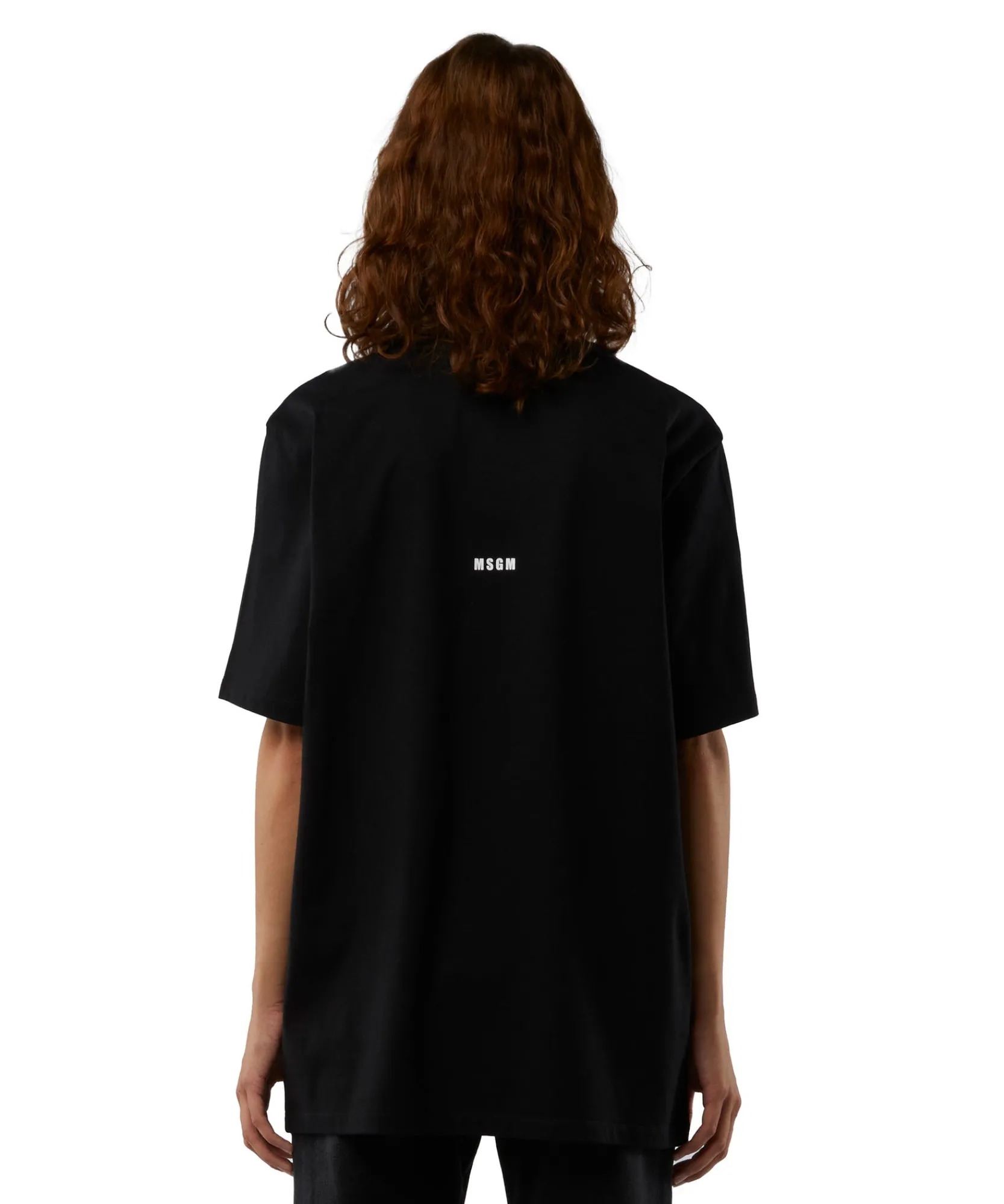 T-Shirt Girocollo Con Quote "Tempo Di Cambiare"^MSGM Best Sale
