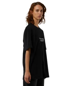 T-Shirt Girocollo Con Quote 