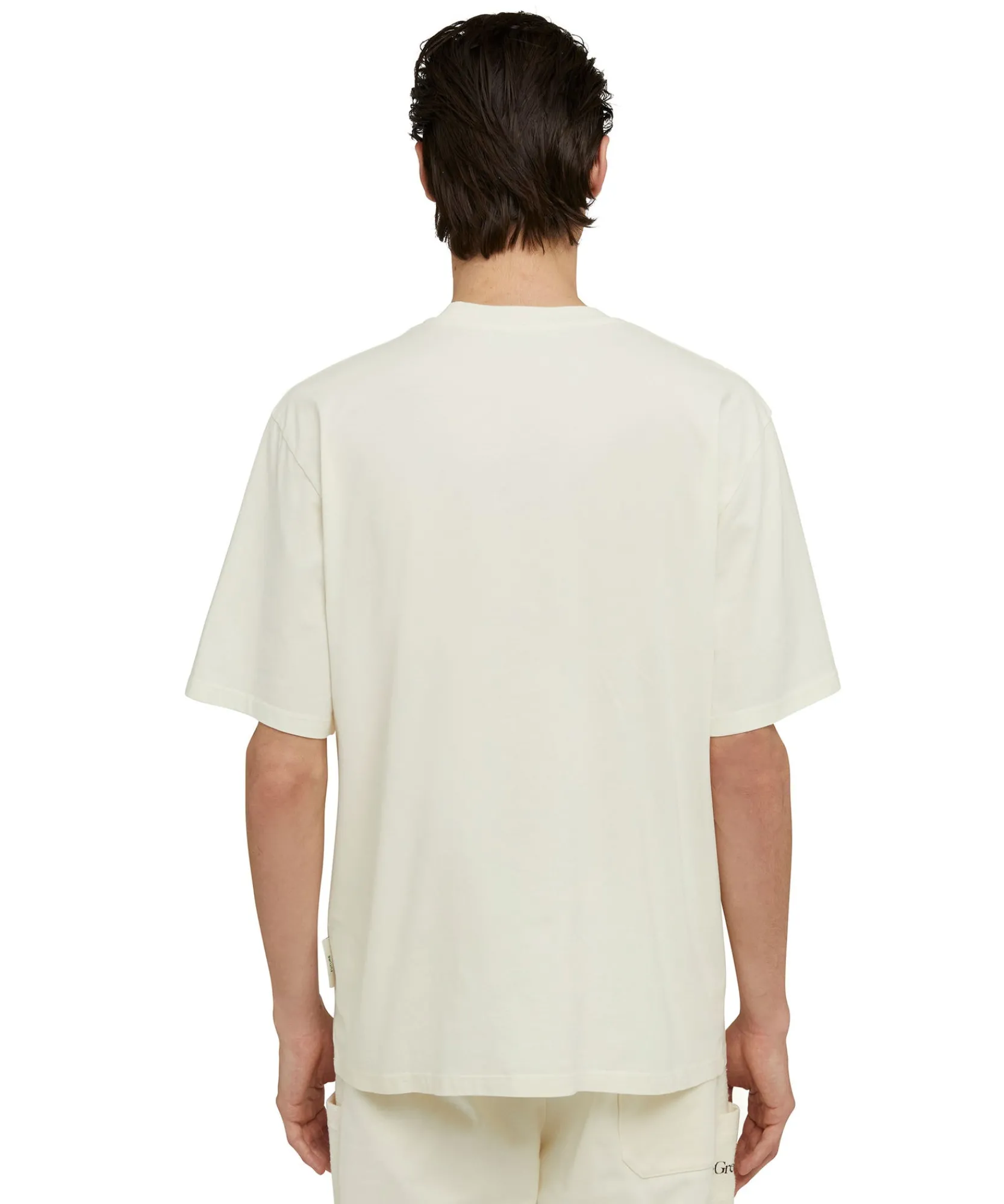 T-Shirt Girocollo In Cotone Organico Della Capsule Fantastic Green^MSGM Fashion