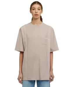 T-Shirt Girocollo In Cotone Organico Della Capsule Fantastic Green^MSGM Cheap