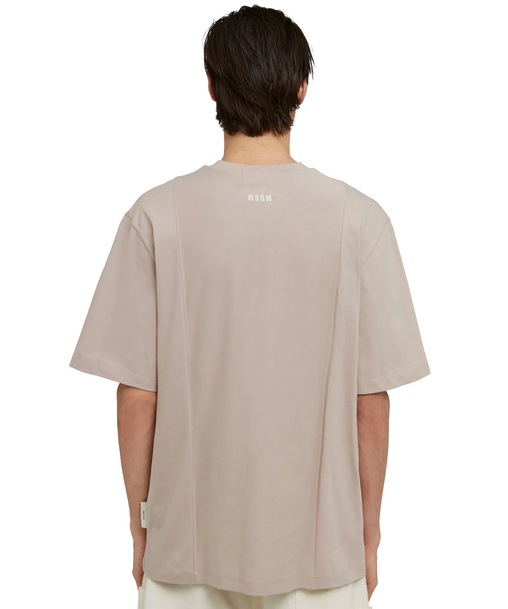 T-Shirt Girocollo In Cotone Organico Della Capsule Fantastic Green^MSGM Cheap