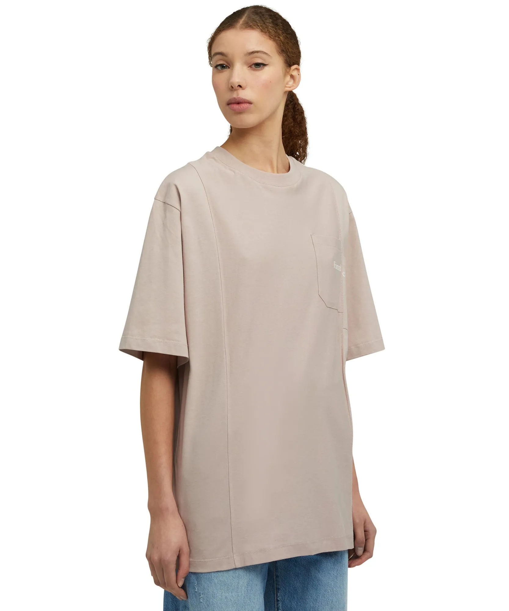 T-Shirt Girocollo In Cotone Organico Della Capsule Fantastic Green^MSGM Cheap