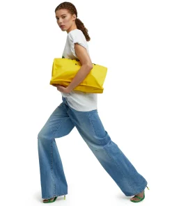 T-Shirt Girocollo In Cotone Con Grafica 