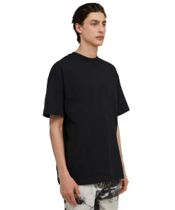T-Shirt Girocollo In Cotone Con Stampa