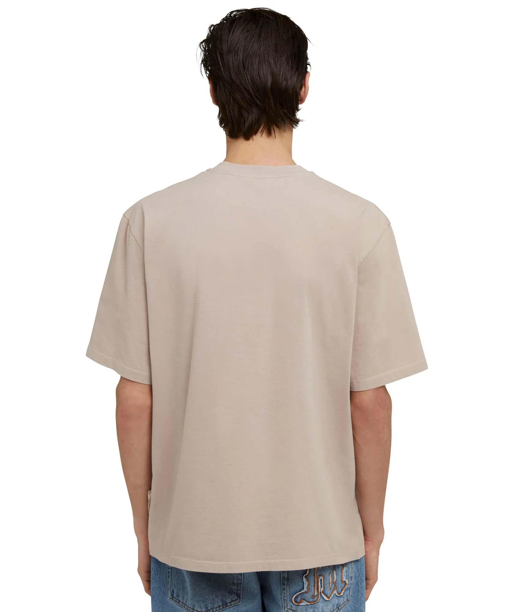 T-Shirt Girocollo In Cotone Organico Della Capsule Fantastic Green^MSGM Hot