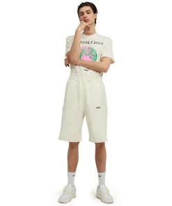 T-Shirt Girocollo In Cotone Organico Della Capsule Fantastic Green^MSGM Best