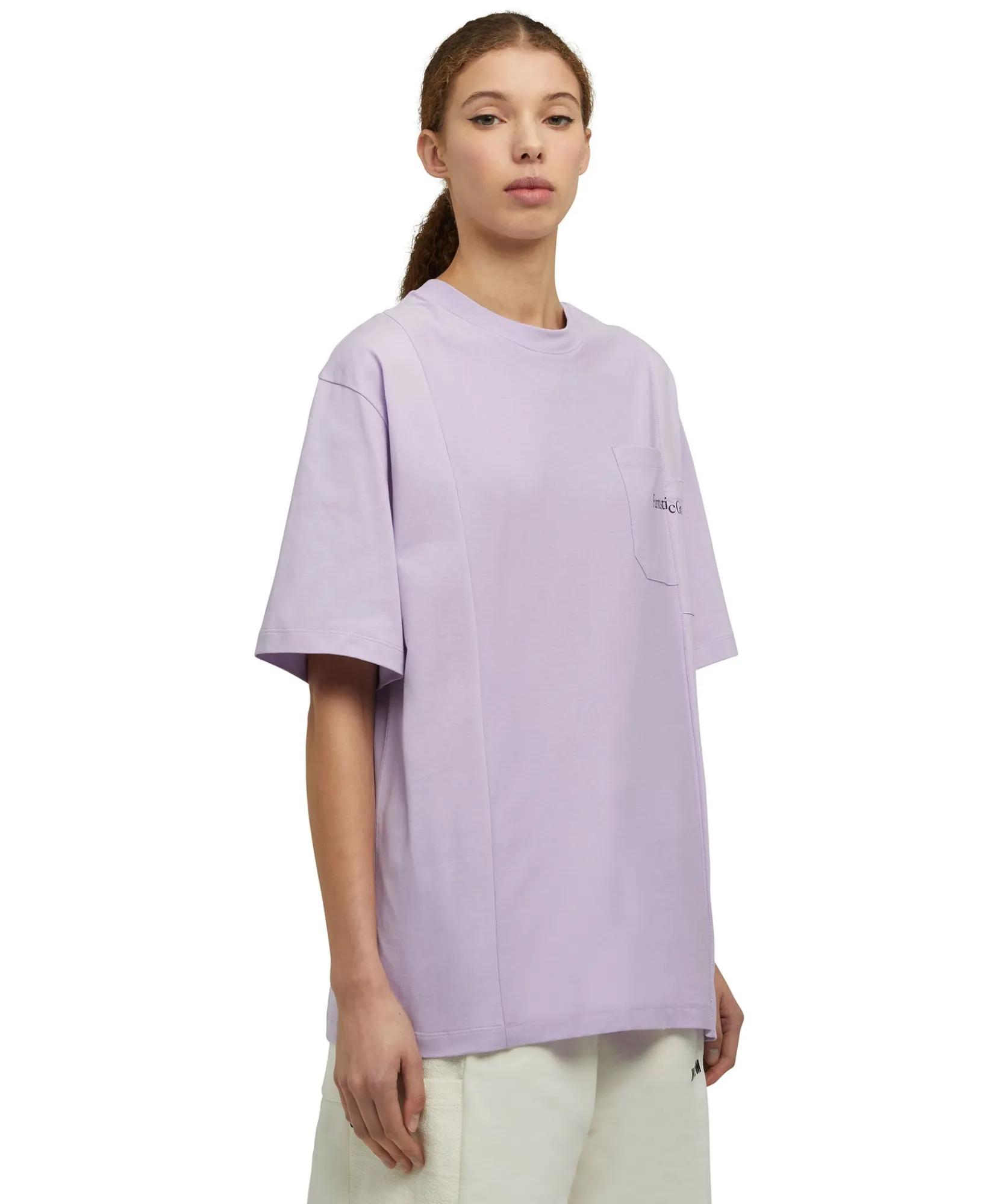 T-Shirt Girocollo In Cotone Organico Della Capsule Fantastic Green^MSGM Best Sale