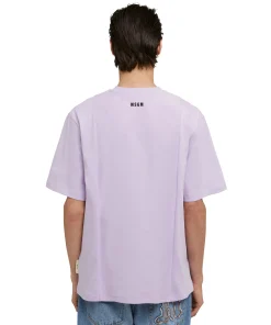 T-Shirt Girocollo In Cotone Organico Della Capsule Fantastic Green^MSGM Cheap