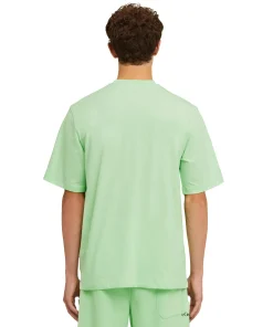 T-Shirt Girocollo In Cotone Organico Della Capsule Fantastic Green^MSGM Cheap