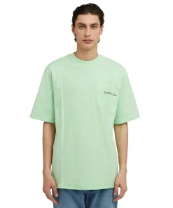 T-Shirt Girocollo In Cotone Organico Della Capsule Fantastic Green^MSGM New