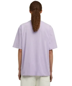 T-Shirt Girocollo In Cotone Organico Della Capsule Fantastic Green^MSGM Flash Sale